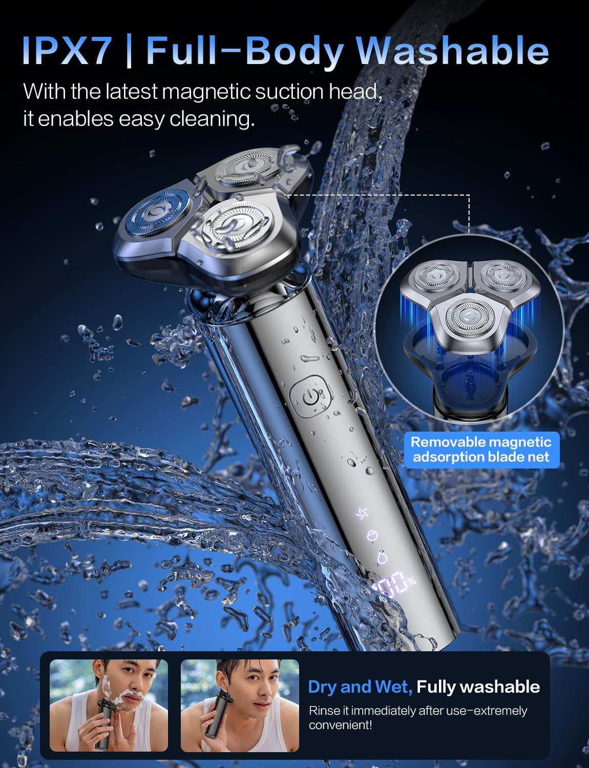 eboboin BS-8012 travel lock keeps shaving ready while traveling