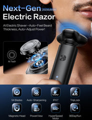 eboboin bs8012 waterproof shaver supports wet and dry shaving for quick routines