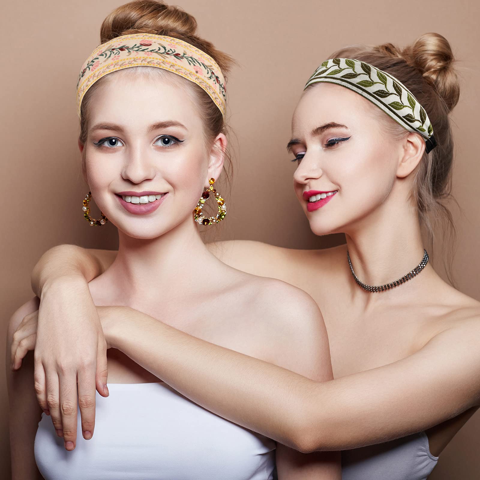 EBOOT boho headband on model styled with casual outfit