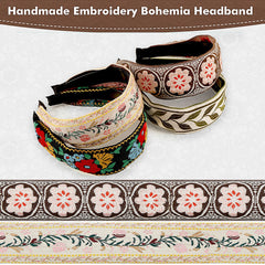 EBOOT boho headband soft-polyester fabric for gentle comfort