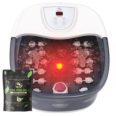 ECARBME foot spa front view for post-work relax and full-body calm