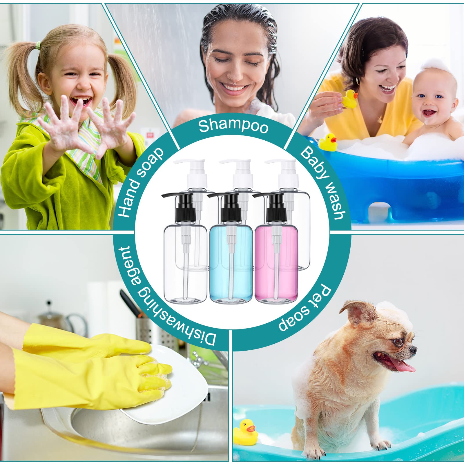 Eccliy reusable plastic bottles designed for long-term use.