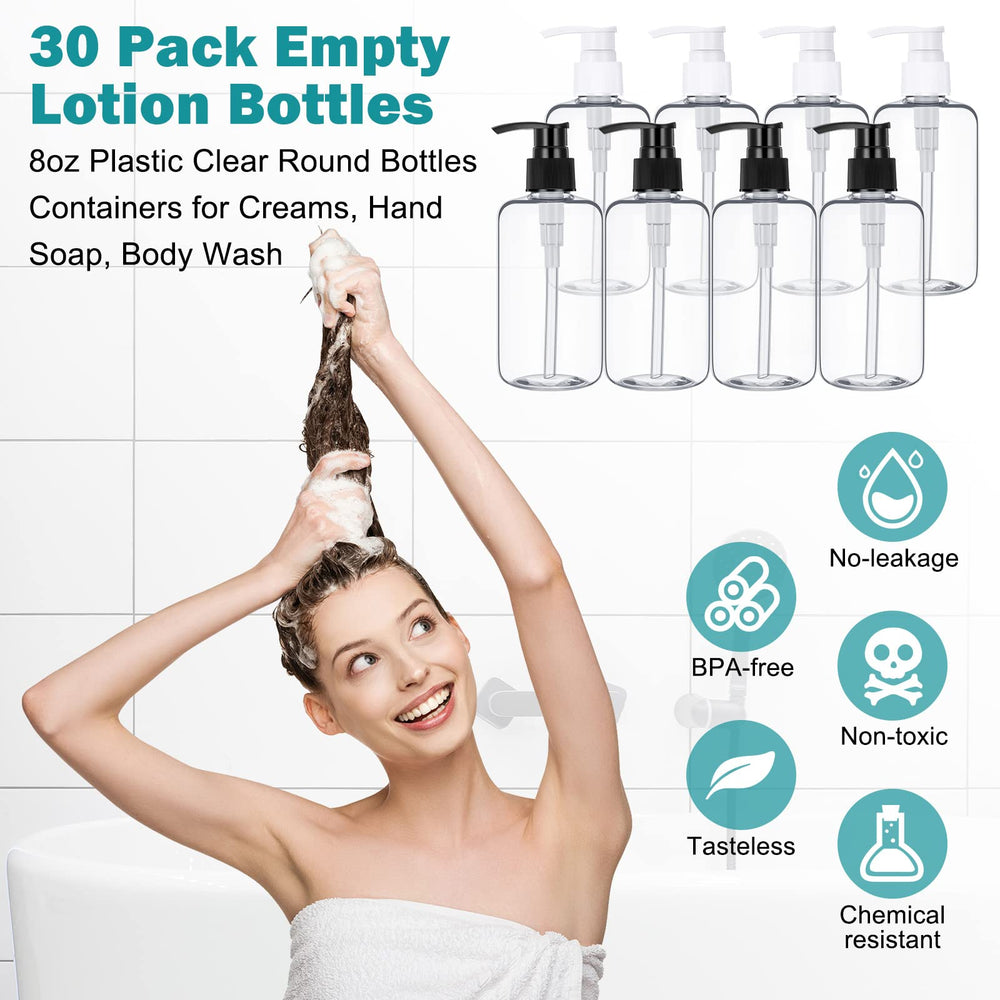 Eccliy travel-size bottle fits luggage and purses for trips.