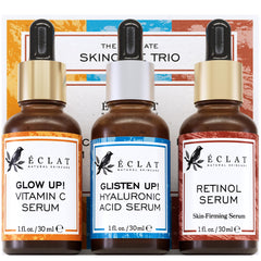 Eclat Skincare Vitamin C serum bottle for brightening glow
