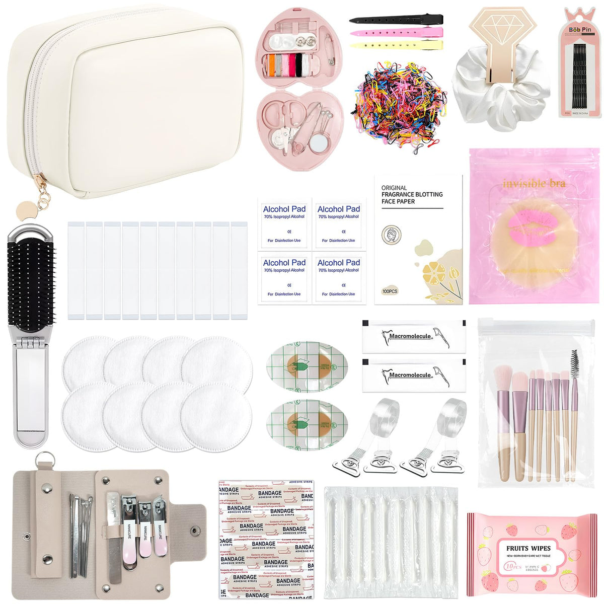 Eclatbox wedding emergency kit manicure set: portable grooming for flawless wedding-day touch-ups.