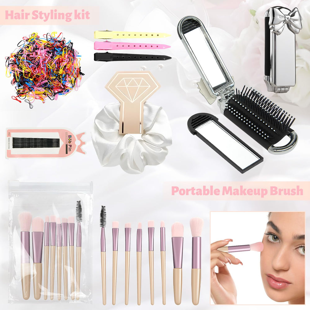 Eclatbox wedding emergency kit retractable brush: compact grooming tool for on-site touch-ups.