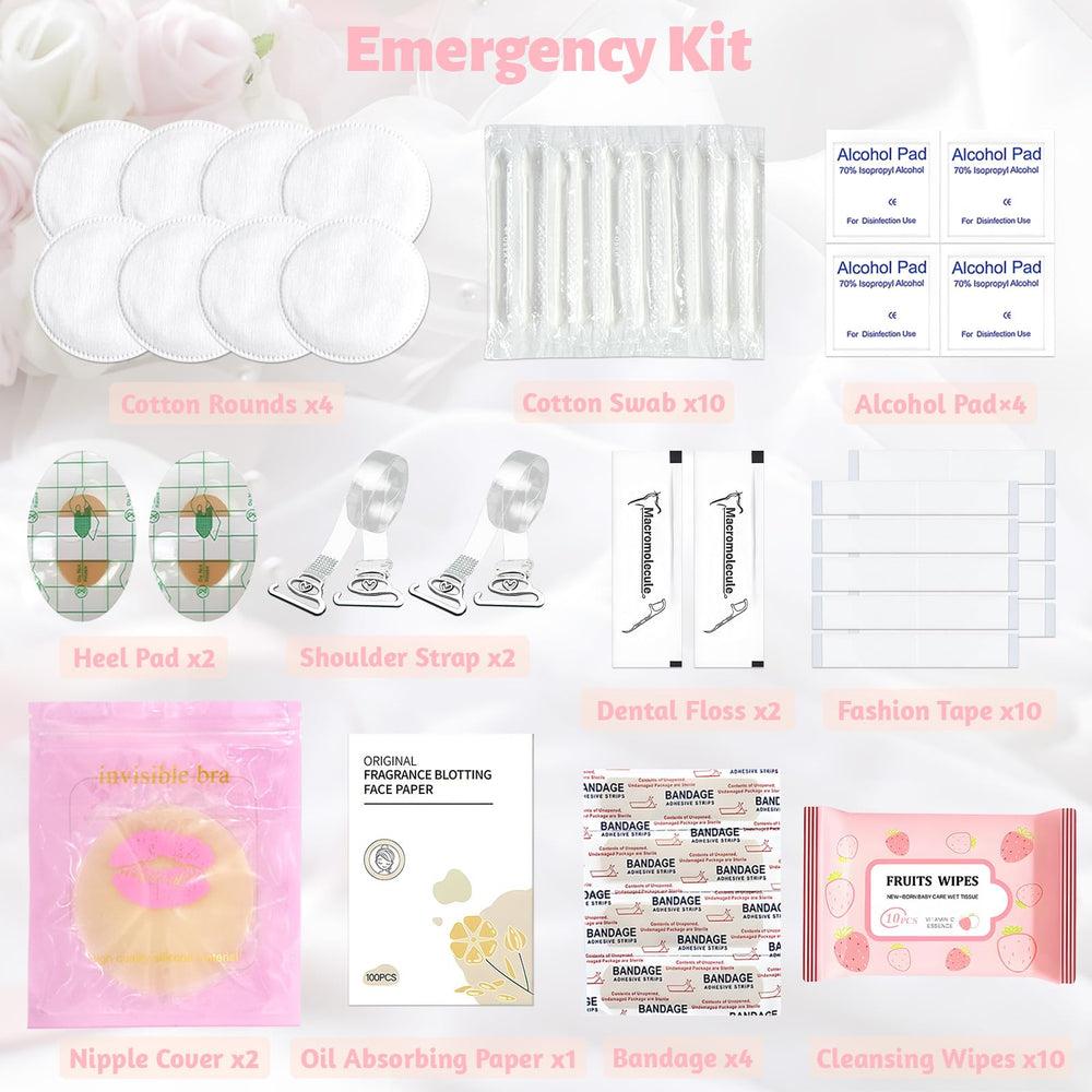 Eclatbox wedding emergency kit sewing kit: quick repairs to hems or seams.