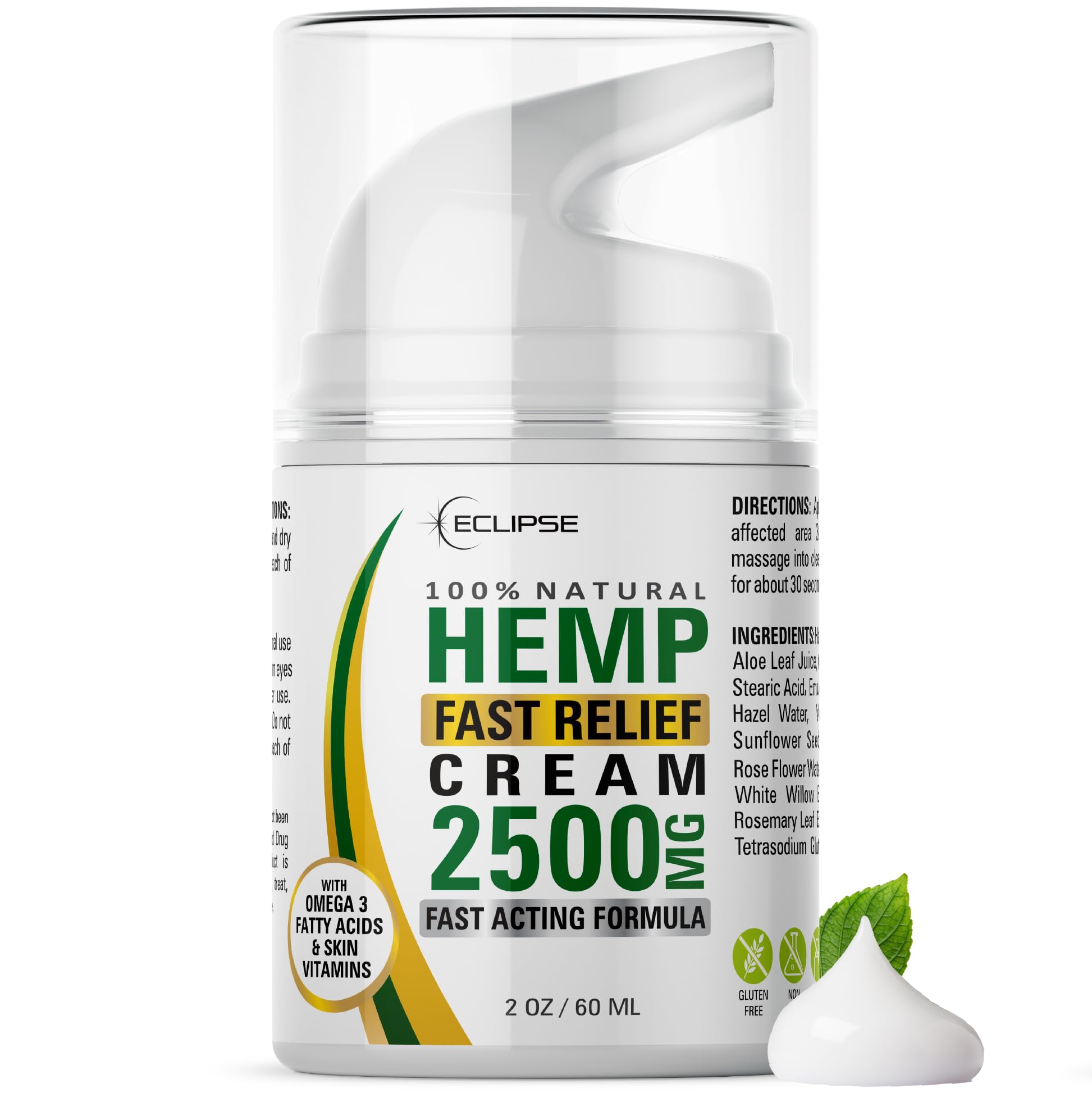 Eclipse Hemp Cream two-pack showcased for extended use