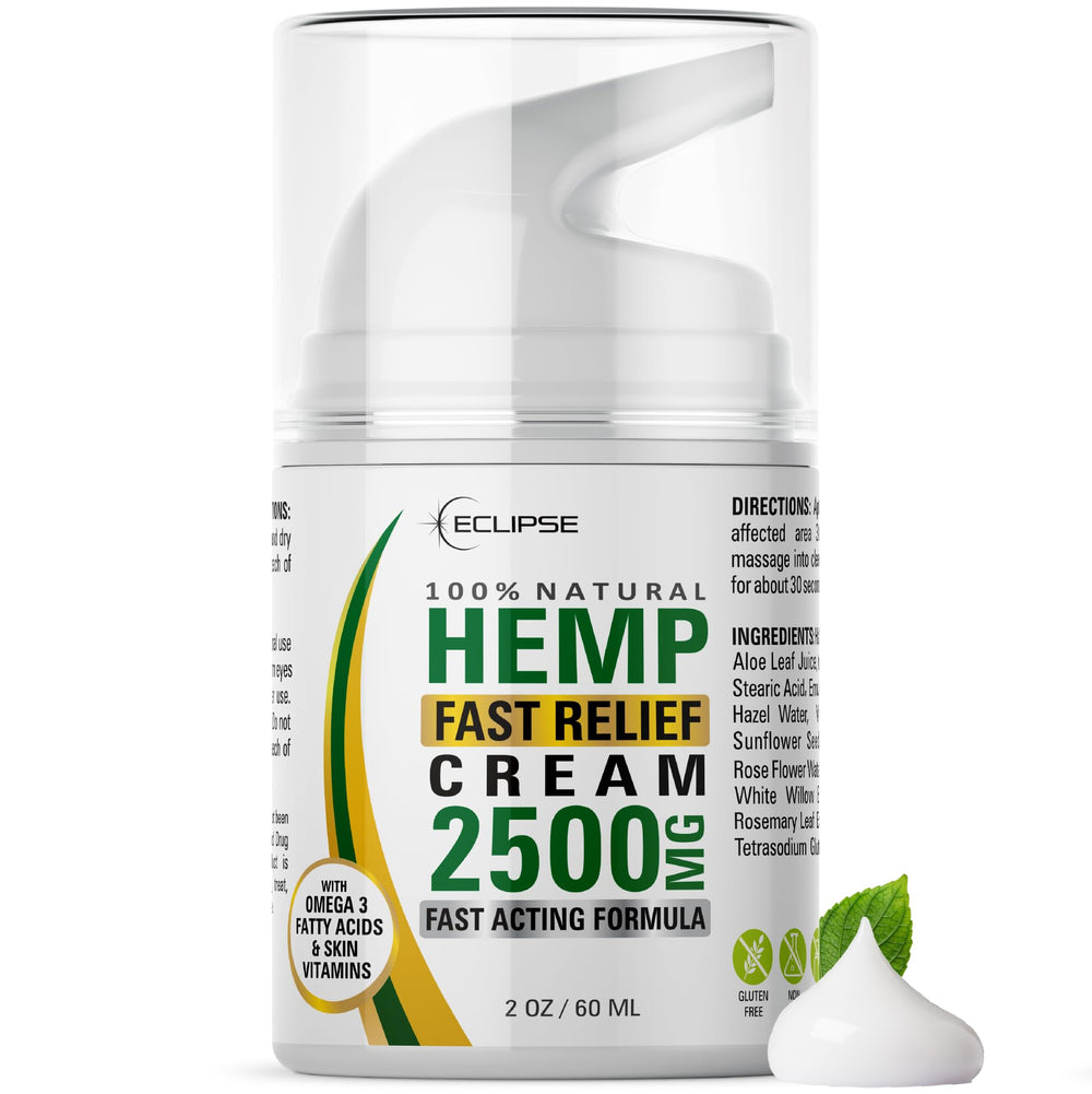 Eclipse Hemp Cream two-pack showcased for extended use