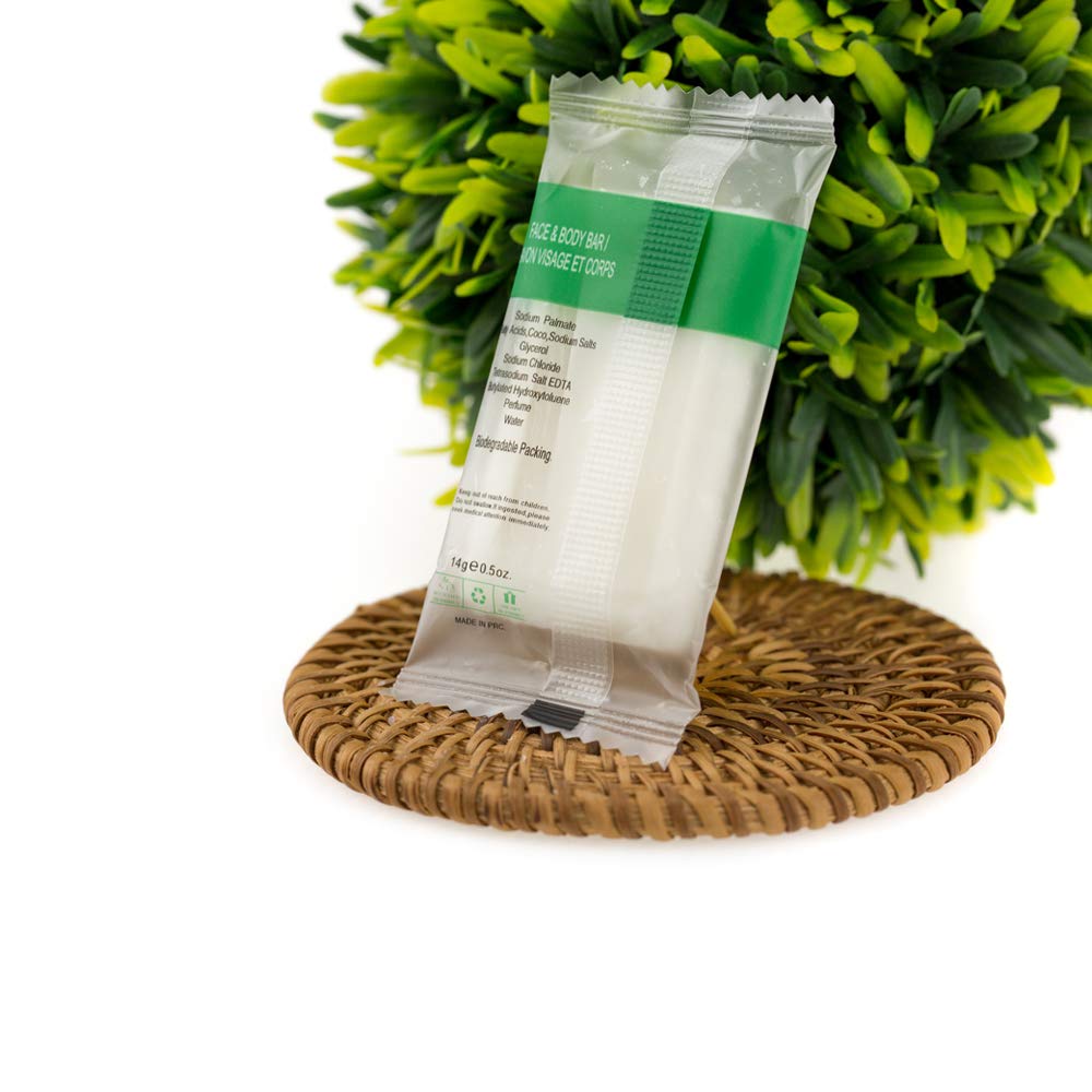 ECO amenities bar soap bulk pack 100 bars supports hotels and vacation rentals