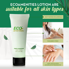ECO amenities green tea scented lotion offers refreshing unisex hydration
