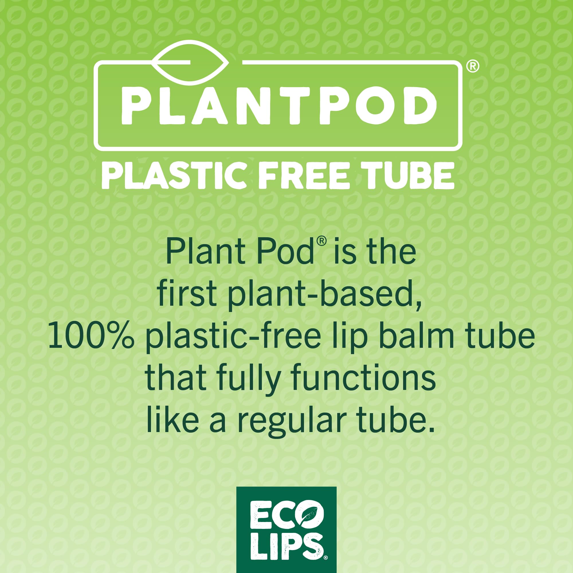 Eco Lips festive mint-vanilla flavor offers a holiday-inspired scent.