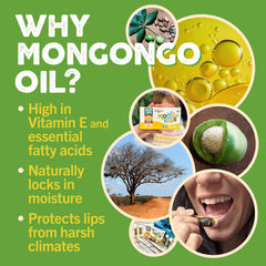 Eco Lips Mongo Kiss set in hand highlights smooth, moisturizing lip care on the go