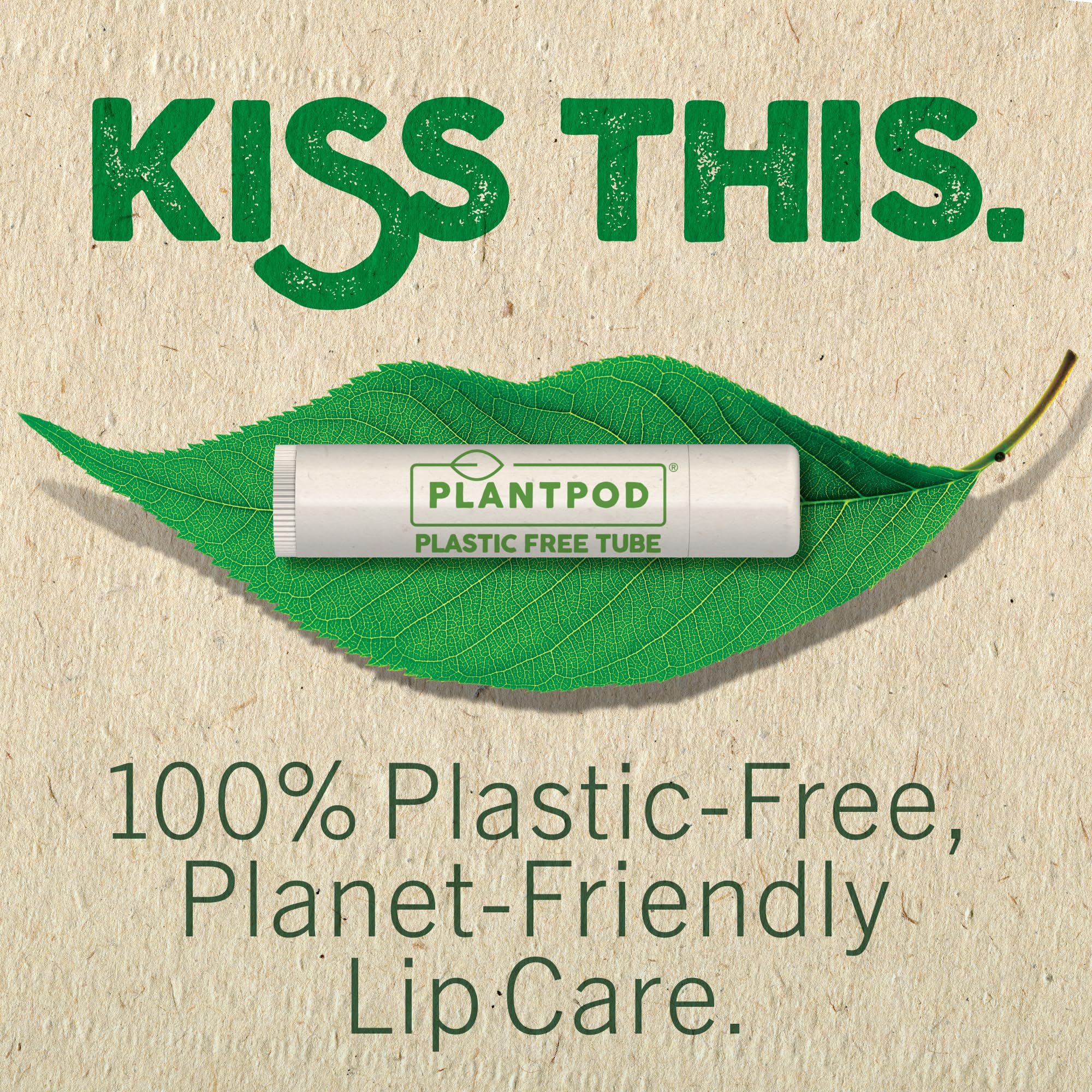 Plastic-free Plant Pod packaging highlights Eco Lips commitment to waste-free design.
