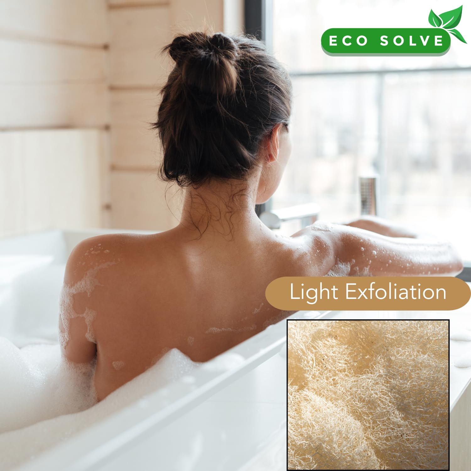 Eco Solve plastic-free construction supports sustainable bathroom routines.