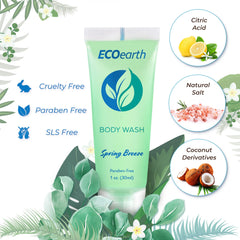 EcoEarth Spring Breeze scent bottle for spa-like guest experiences