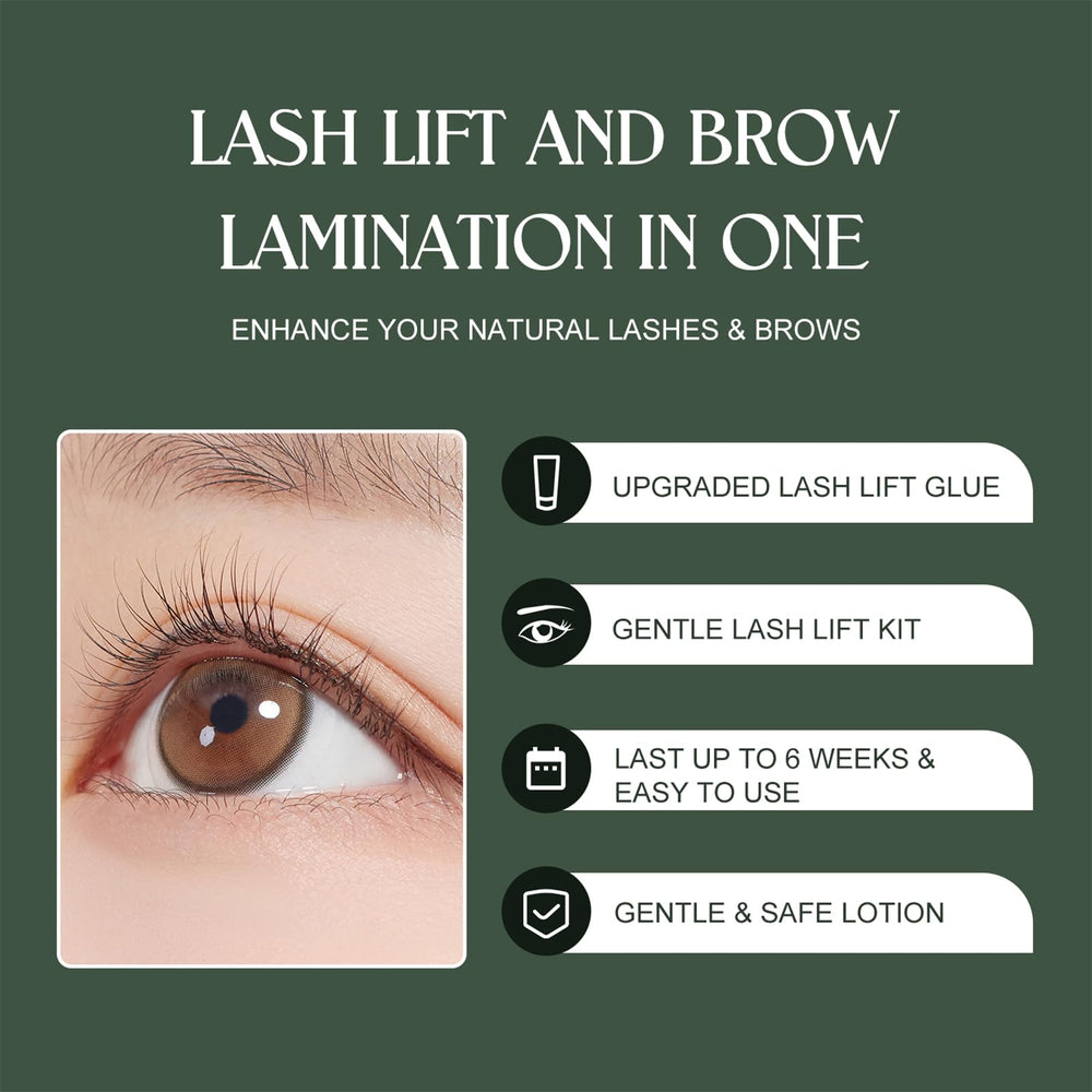 ECOFAN Lash Lift Kit at-home-setup captures a simple process for salon-like results.