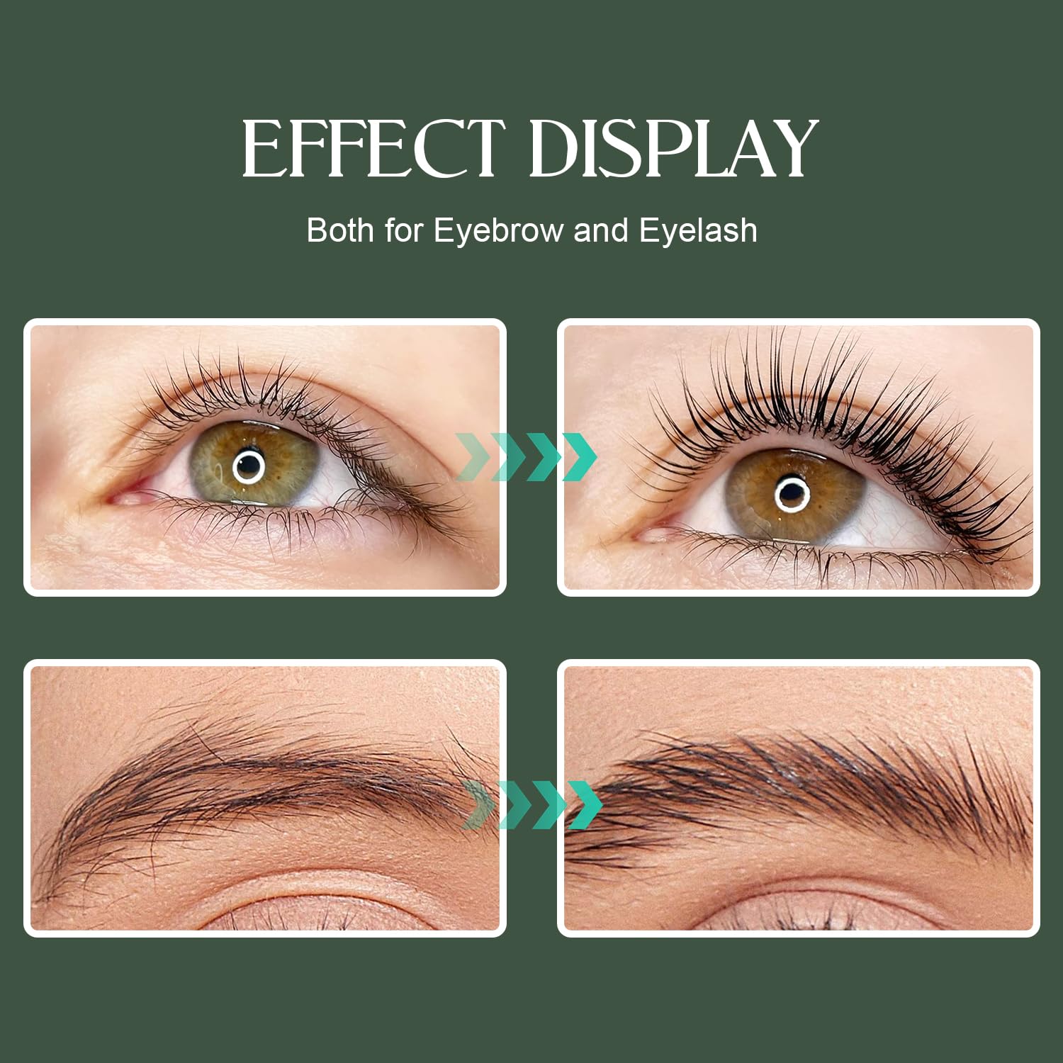 ECOFAN Lash Lift Kit avocado-extract bottle highlights nourishing ingredients during treatment.