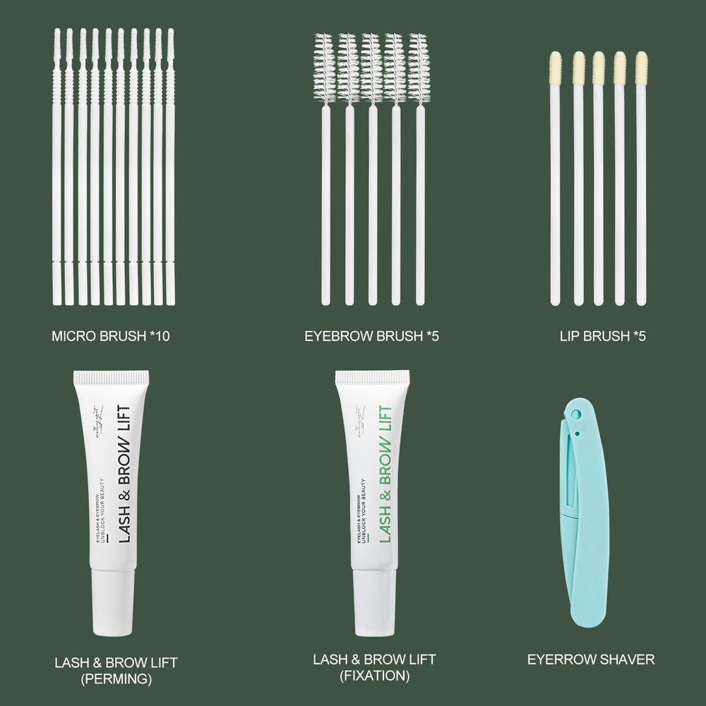 ECOFAN Lash Lift Kit easy-cleanup aftercare tips ensure quick post-treatment care.