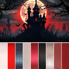 ecoFavor Red Goth Eyeshadow Palette matte shades blend smoothly for defined eyelids