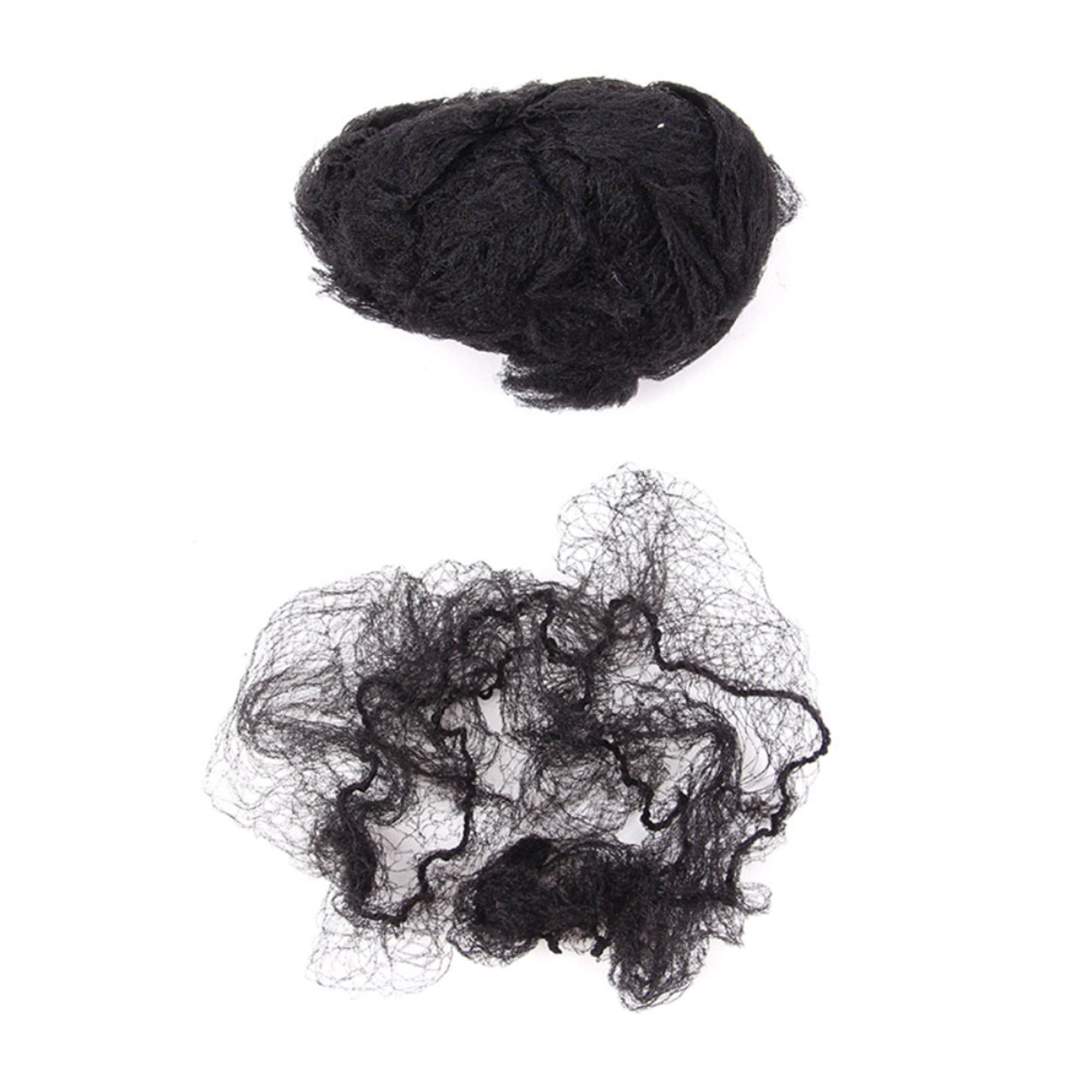 Ecojunmi hair net packaging use in food service or styling environments.