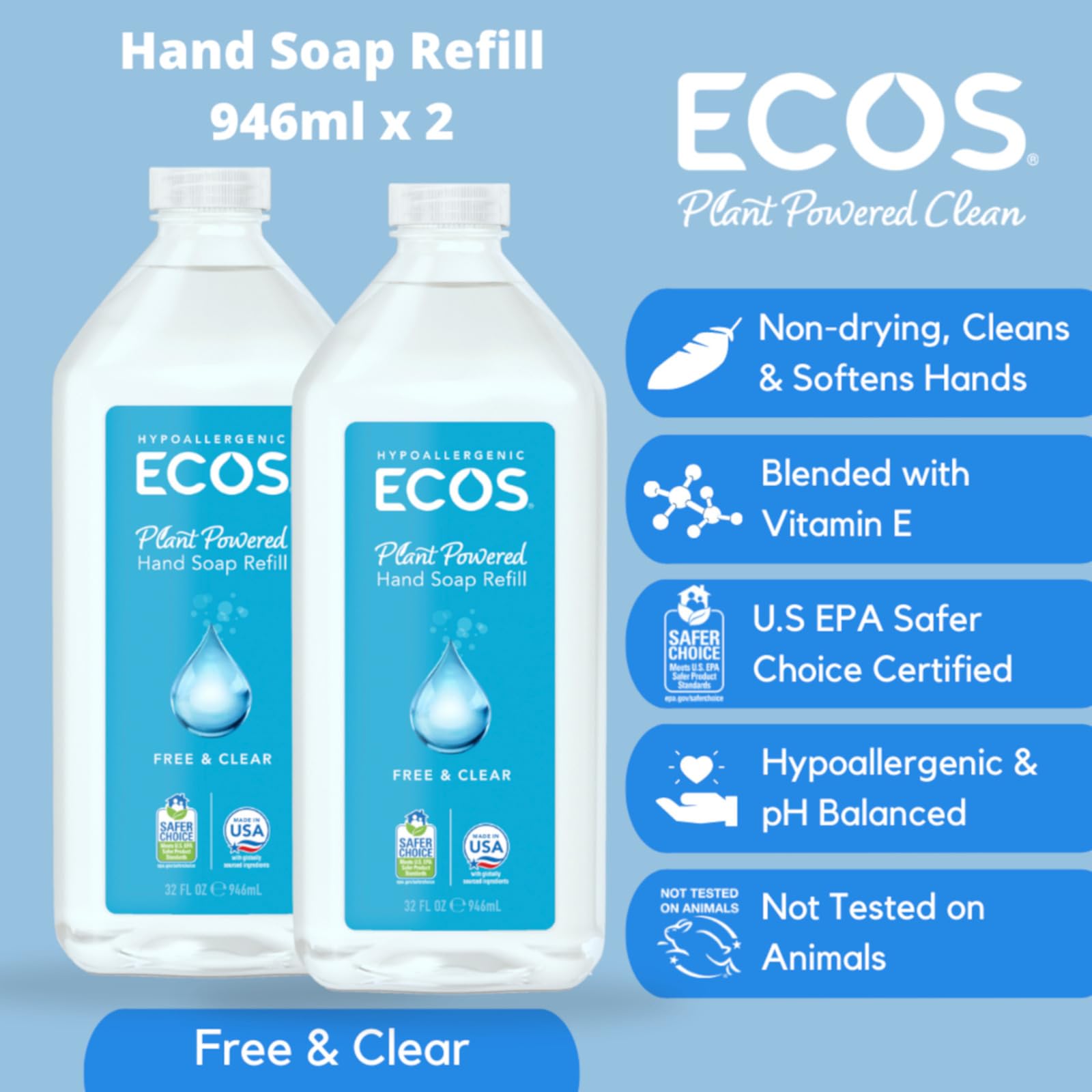 Cruelty-free vegan logo on pack signals ethical choice.