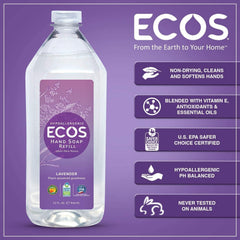 ECOS hand soap refill with Vitamin E and essential oils