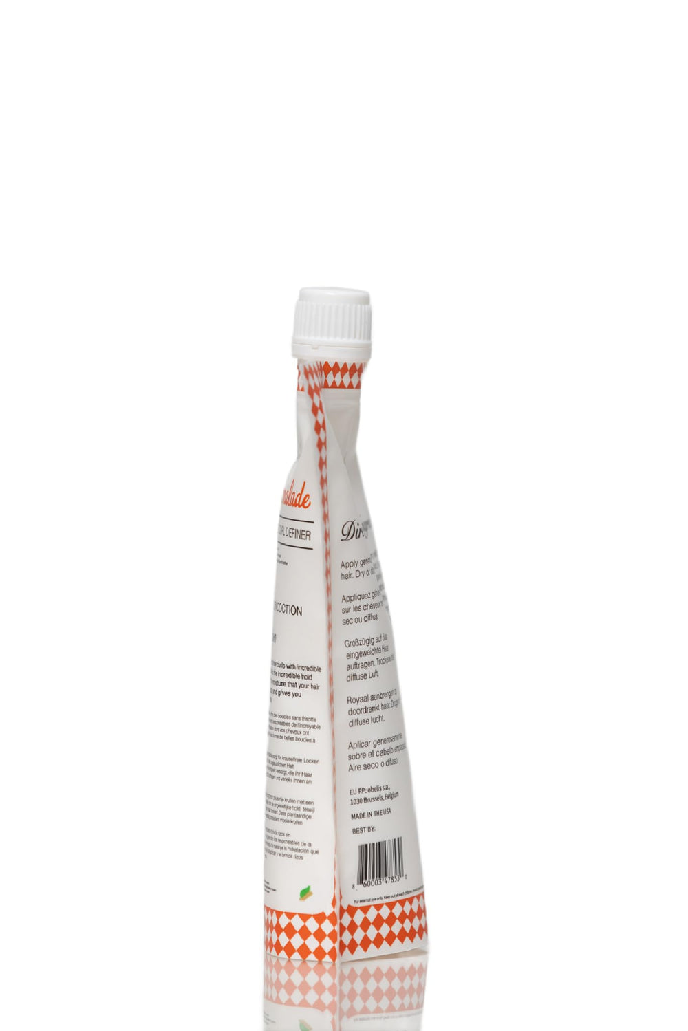 Ecoslay Orange Marmalade orange oil aroma enhances styling.