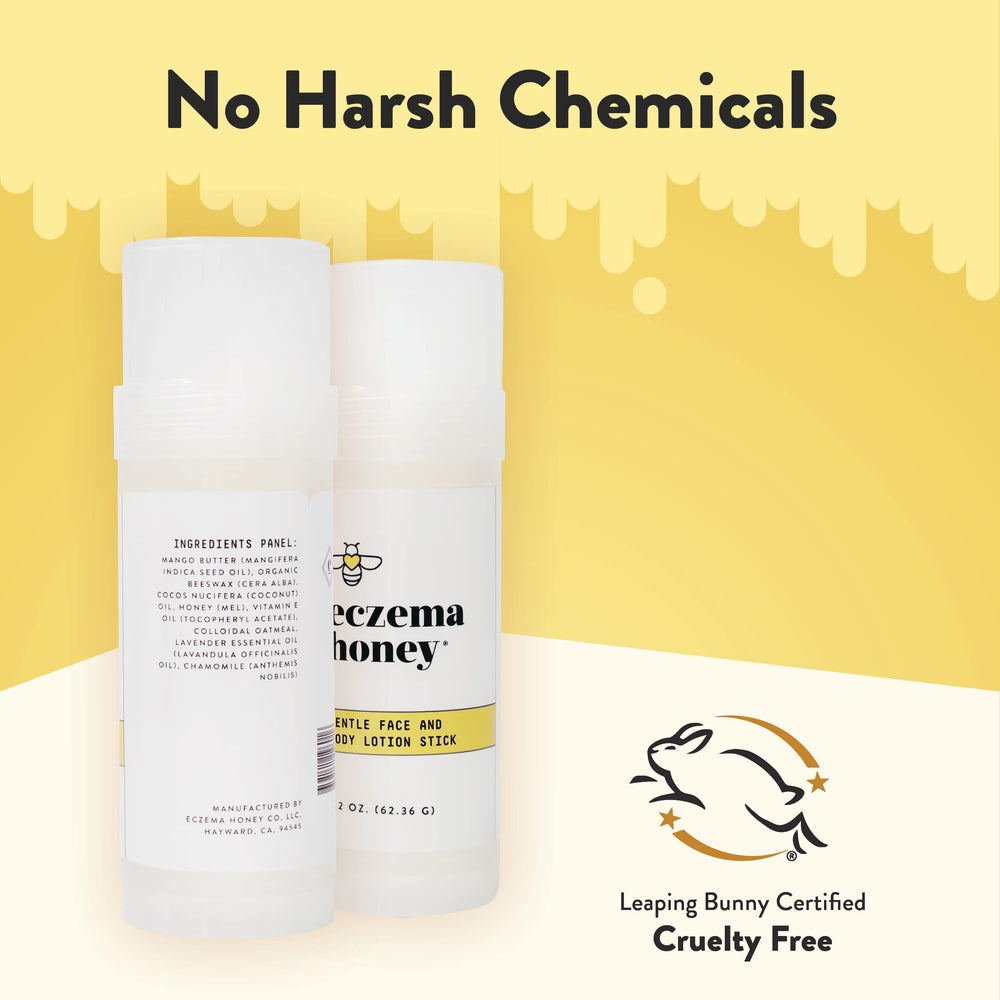 ECZEMA HONEY dermatologist-tested label indicates suitability for sensitive skin.
