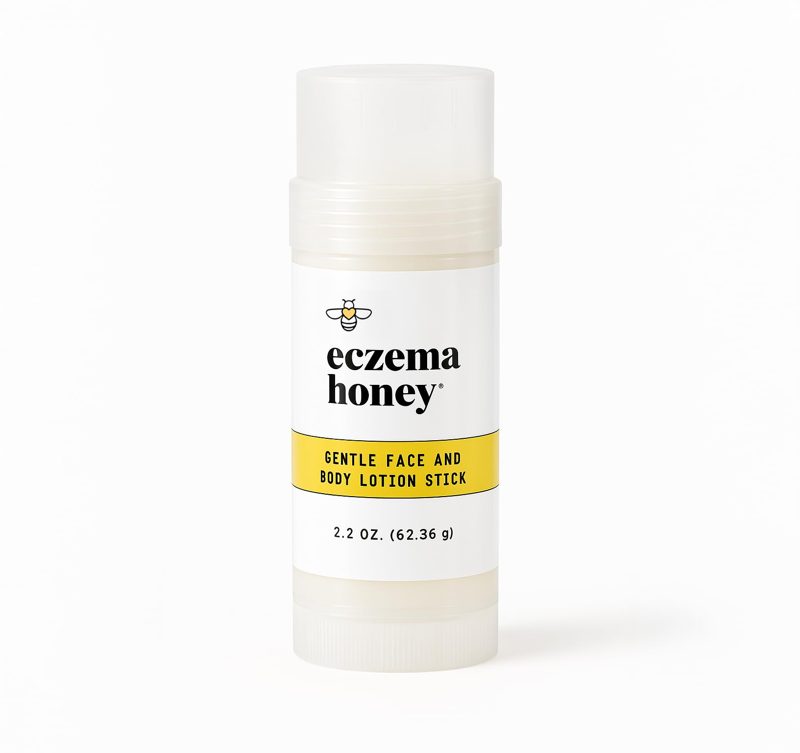 ECZEMA HONEY Gentle Face & Body Lotion Stick application eases dry skin.