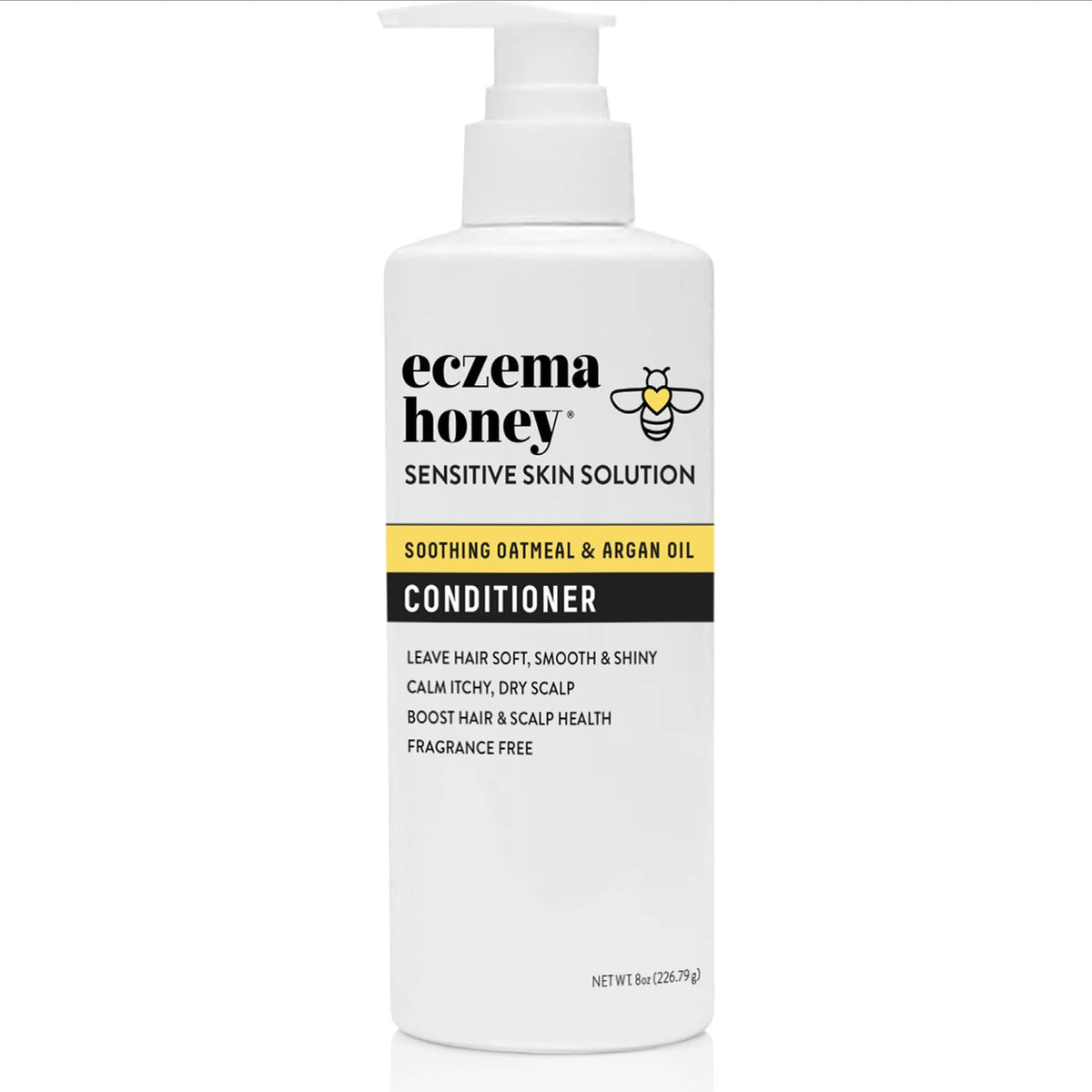 ECZEMA HONEY Nourishing Conditioner bottle front supports soothing scalp care.