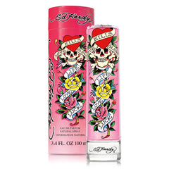 Ed Hardy fragrance bottle highlights a fruit explosion for daytime confidence.