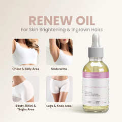 EdenEdges Her Natural Skin Renew Oil ingredients glow highlights plant-based oils.