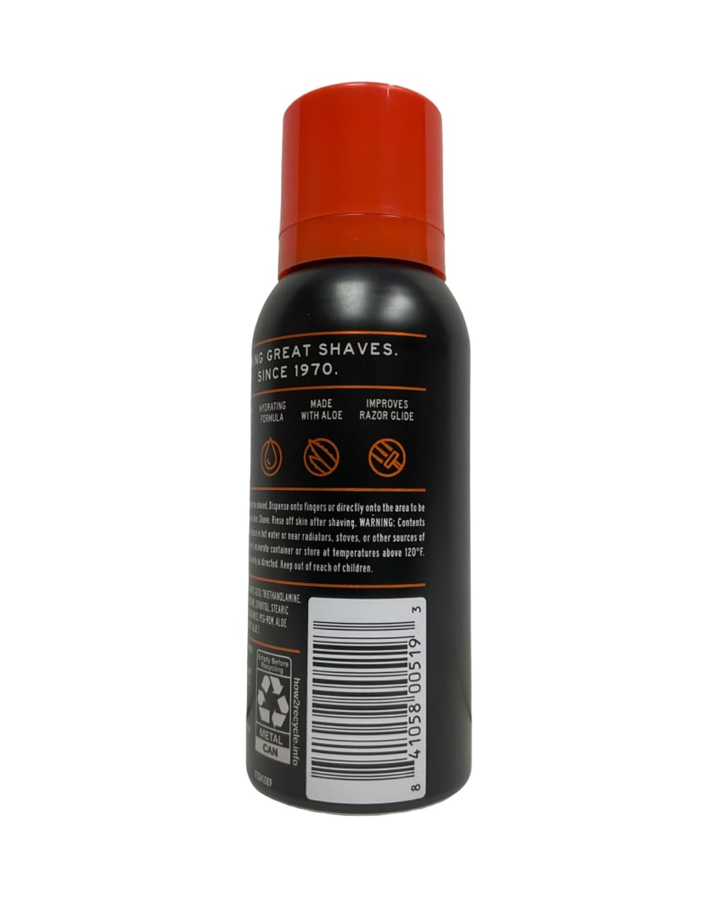 Edge Shave Gel pack of five used during morning routine