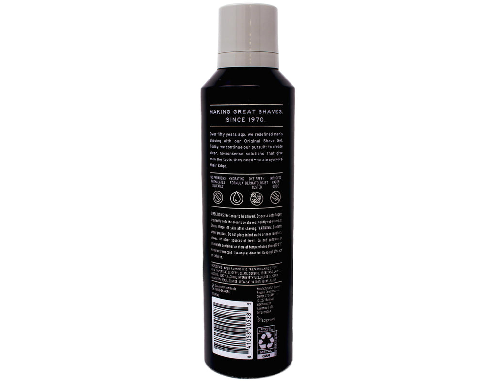 Edge Shave Gel Ultra Sensitive gel texture ready to lather improves razor glide