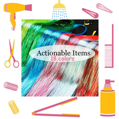 Edoneery Hair Tinsel Application Tool shown for easy tie-on and removal.
