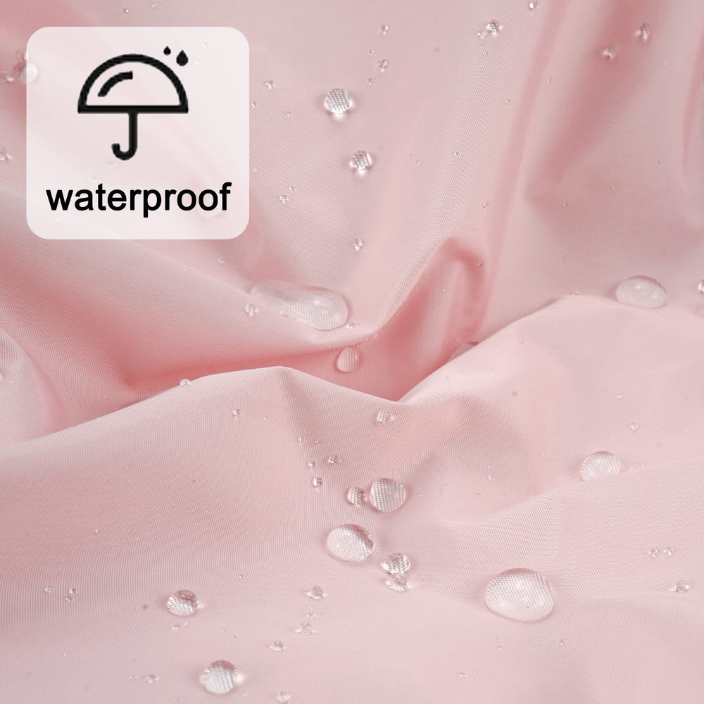 edoneery travel-ready folded pink shower cap for compact storage