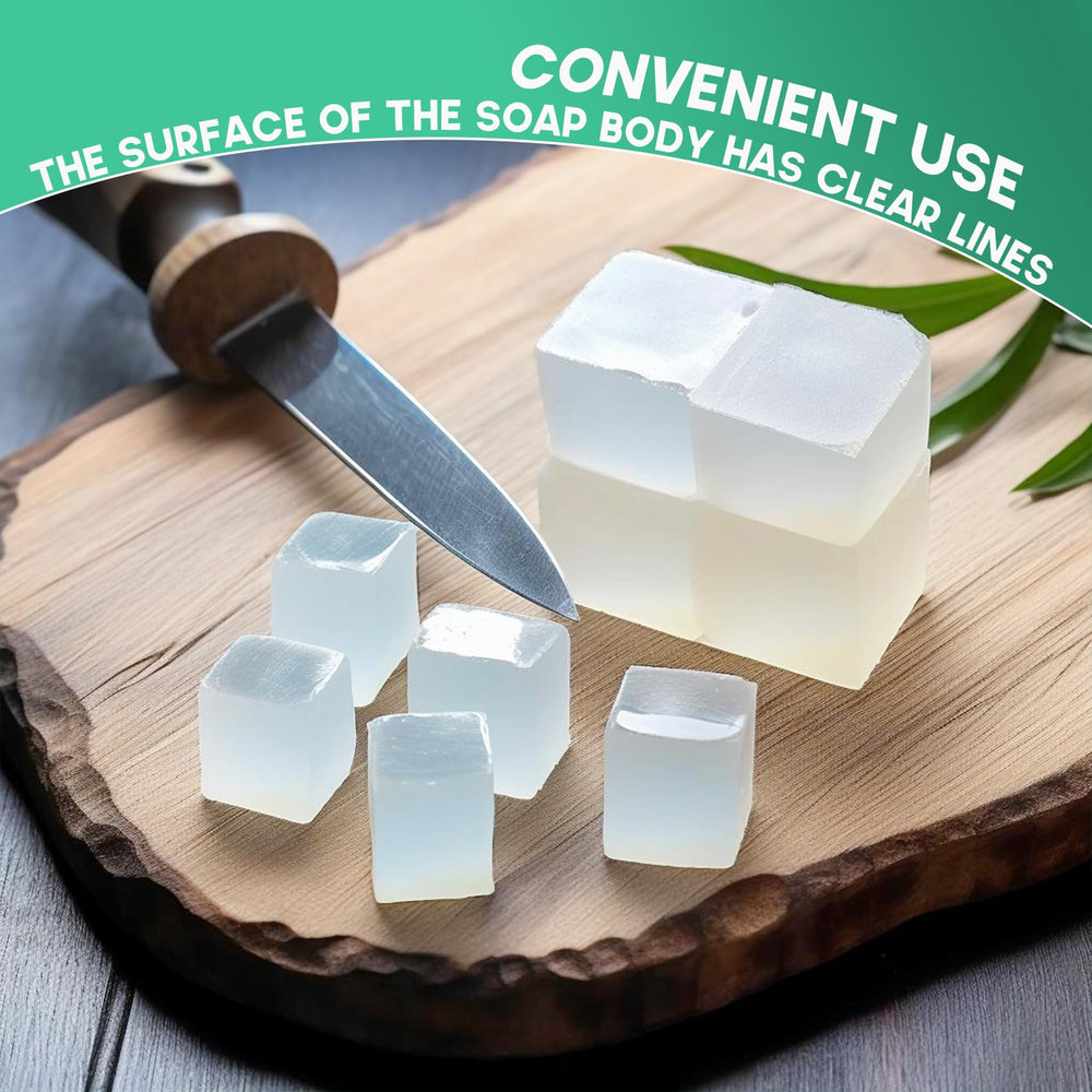 EDSRDRUS glycerin base with coconut and olive oil for moisturizing lather.