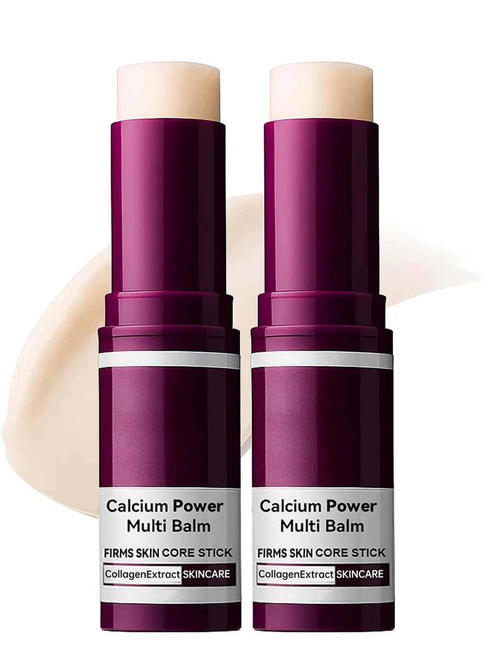 EELHOE calcium multi balm packaging shows travel-ready two-pack for on-the-go firming.