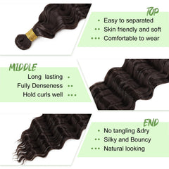 EERYA boho box braids style idea showing easy crochet installation.