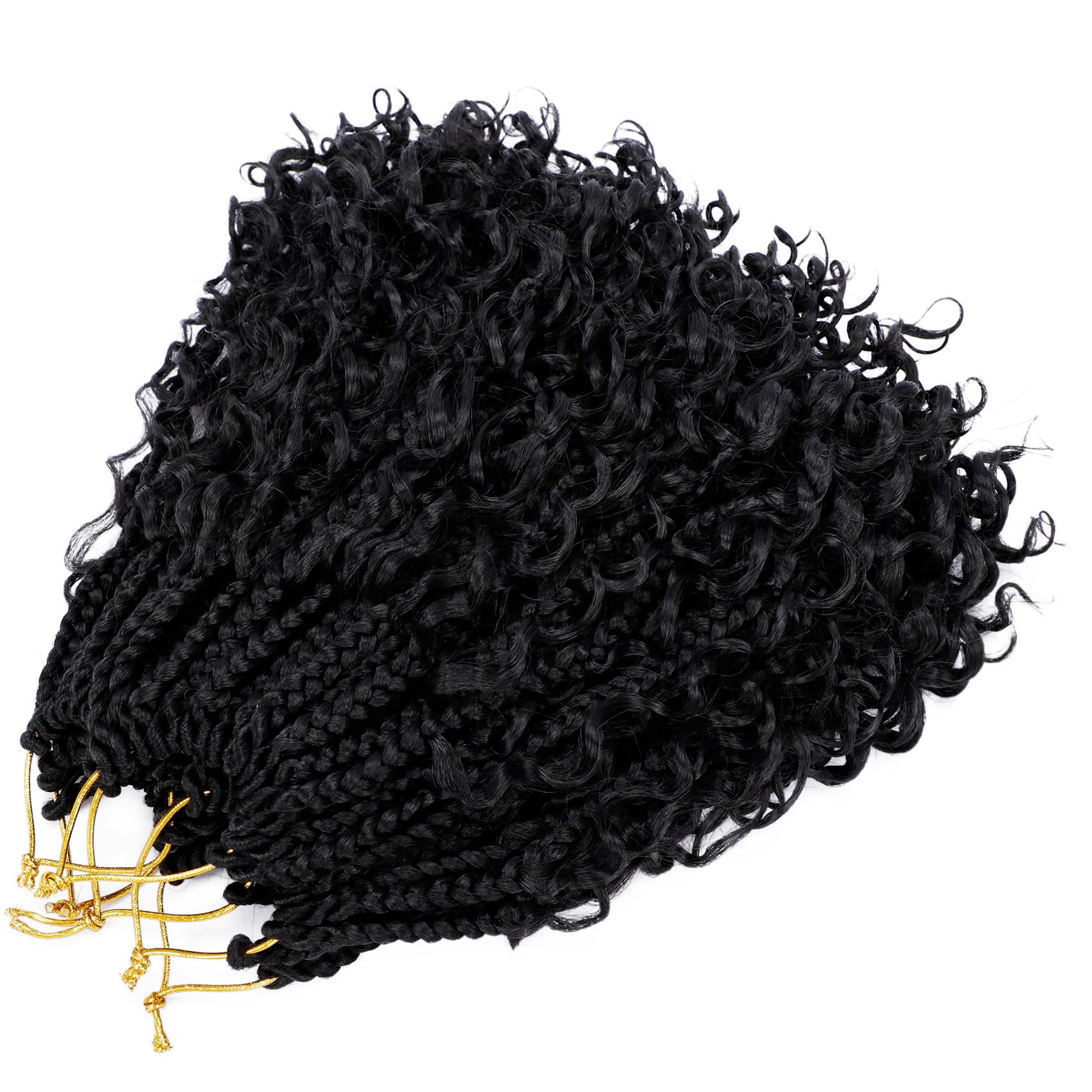 EERYA Goddess Box Braids eight packs enable full-head, long-lasting wear with care.
