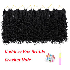 EERYA Goddess Box Braids pre-looped design speeds up crochet installation.