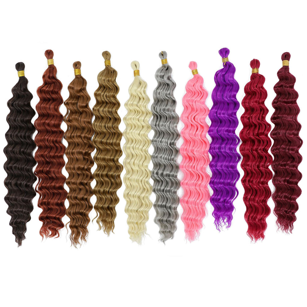 EERYA included crochet needle and hair rings enable quick add-ons.
