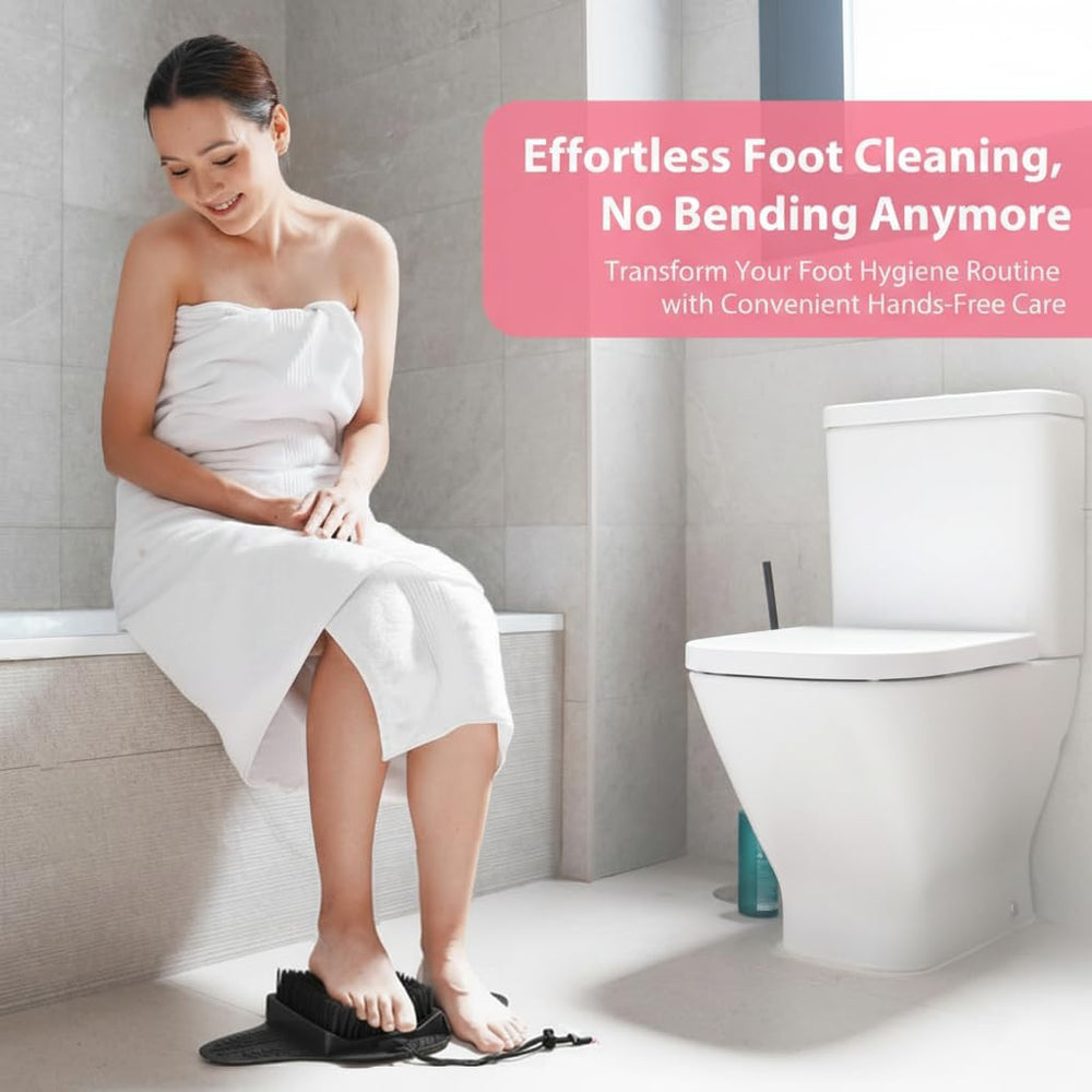 Efforest after-use scene shows clean feet and a refreshed feeling
