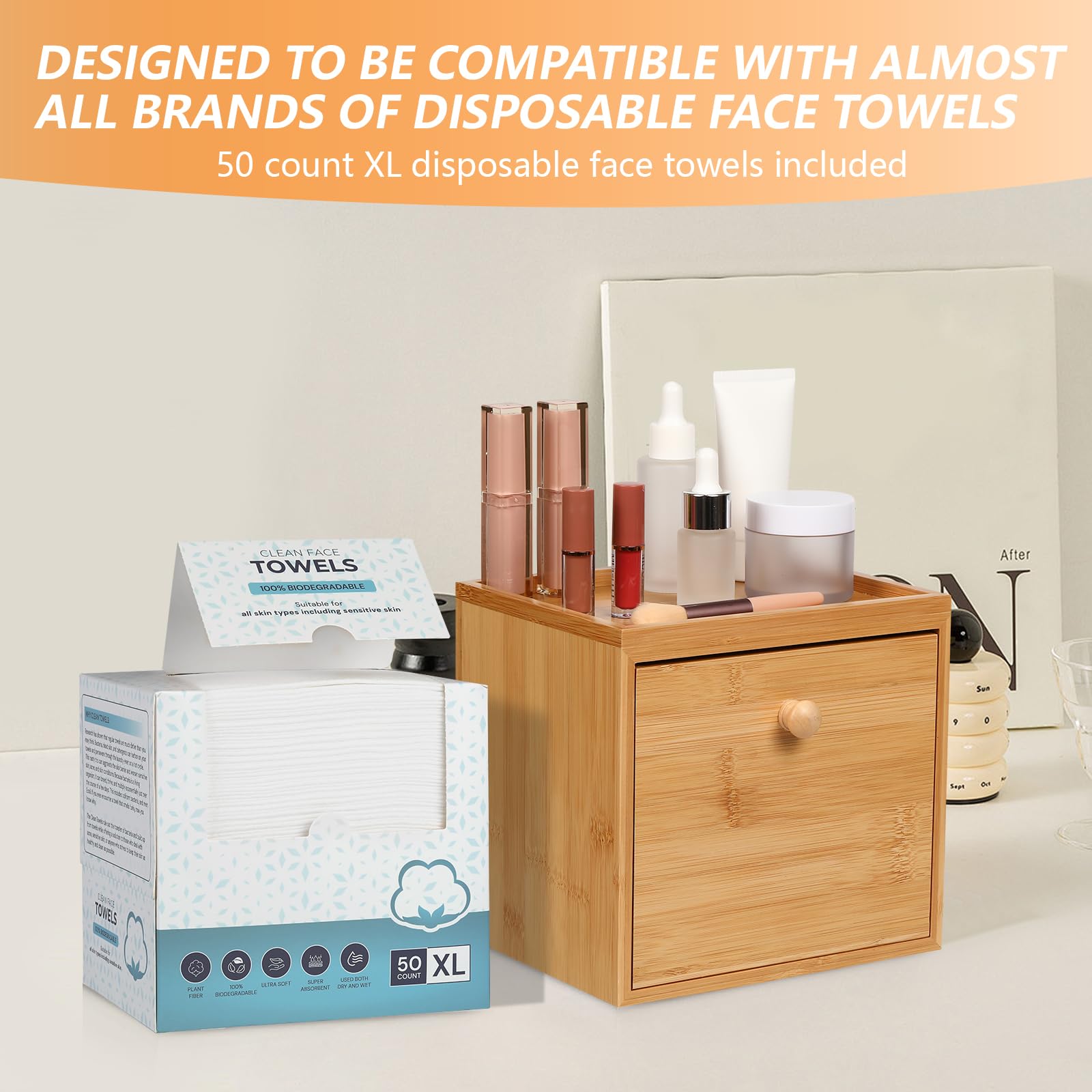 Eggs Sound dry and wet dual-use towels handle makeup removal and face drying.