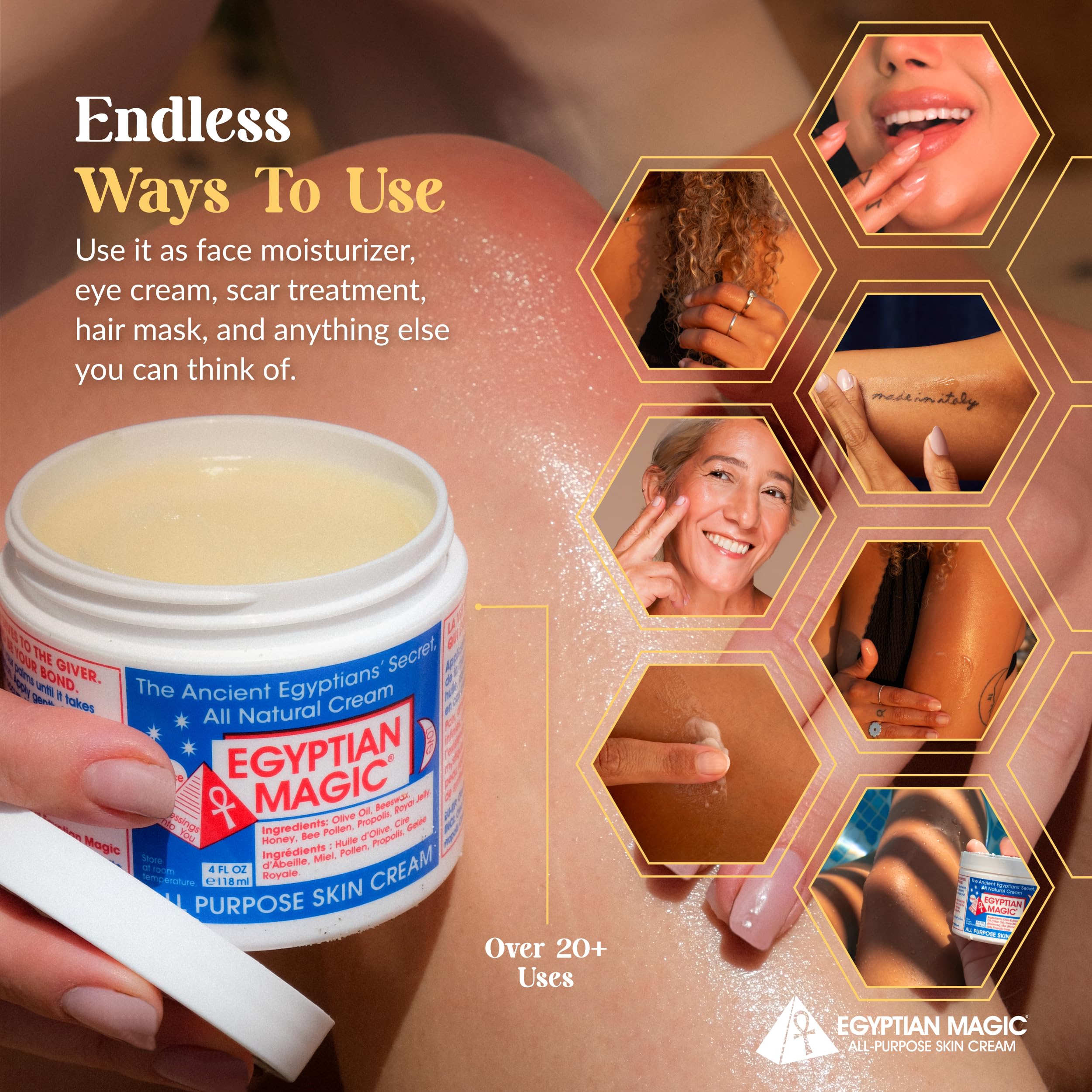 Egyptian Magic stretch marks treatment for skin recovery