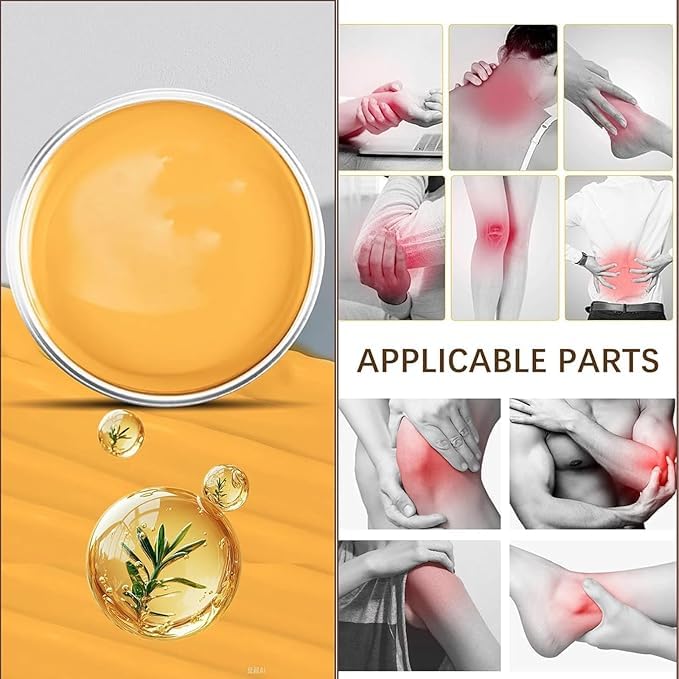 EHAUTO Therawolf Neuro Balm back-shoulders application supports flexible movement.