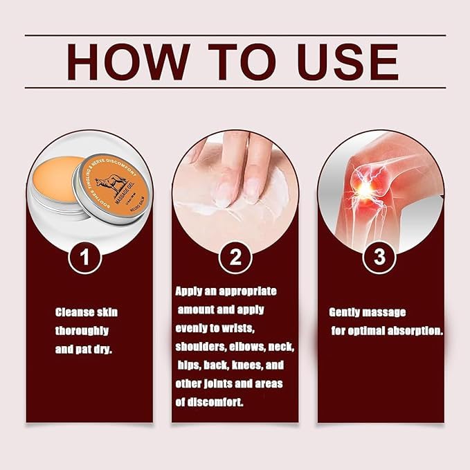 EHAUTO Therawolf Neuro Balm knee-elbows use offers soothing everyday comfort.