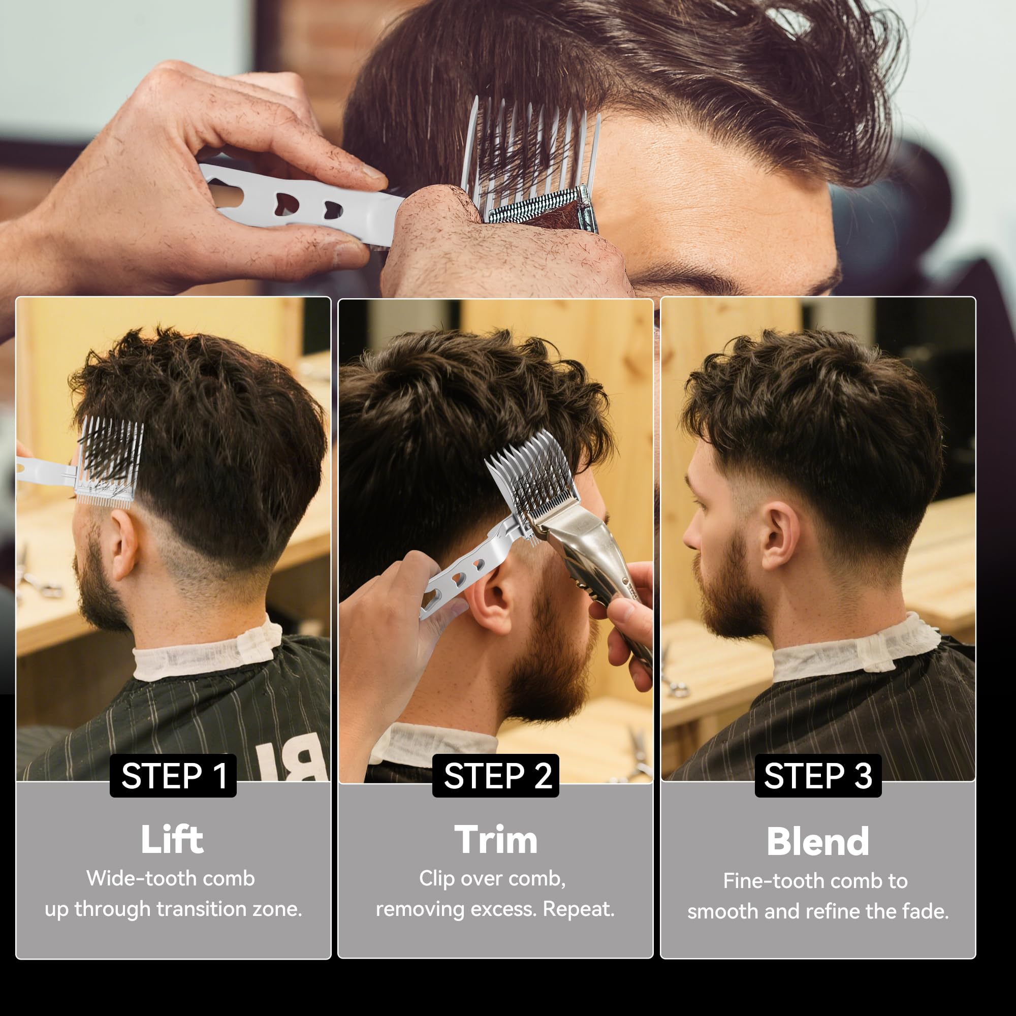 EHBELIF Blend Friend Fade: material ABS resistente para uso prolongado
