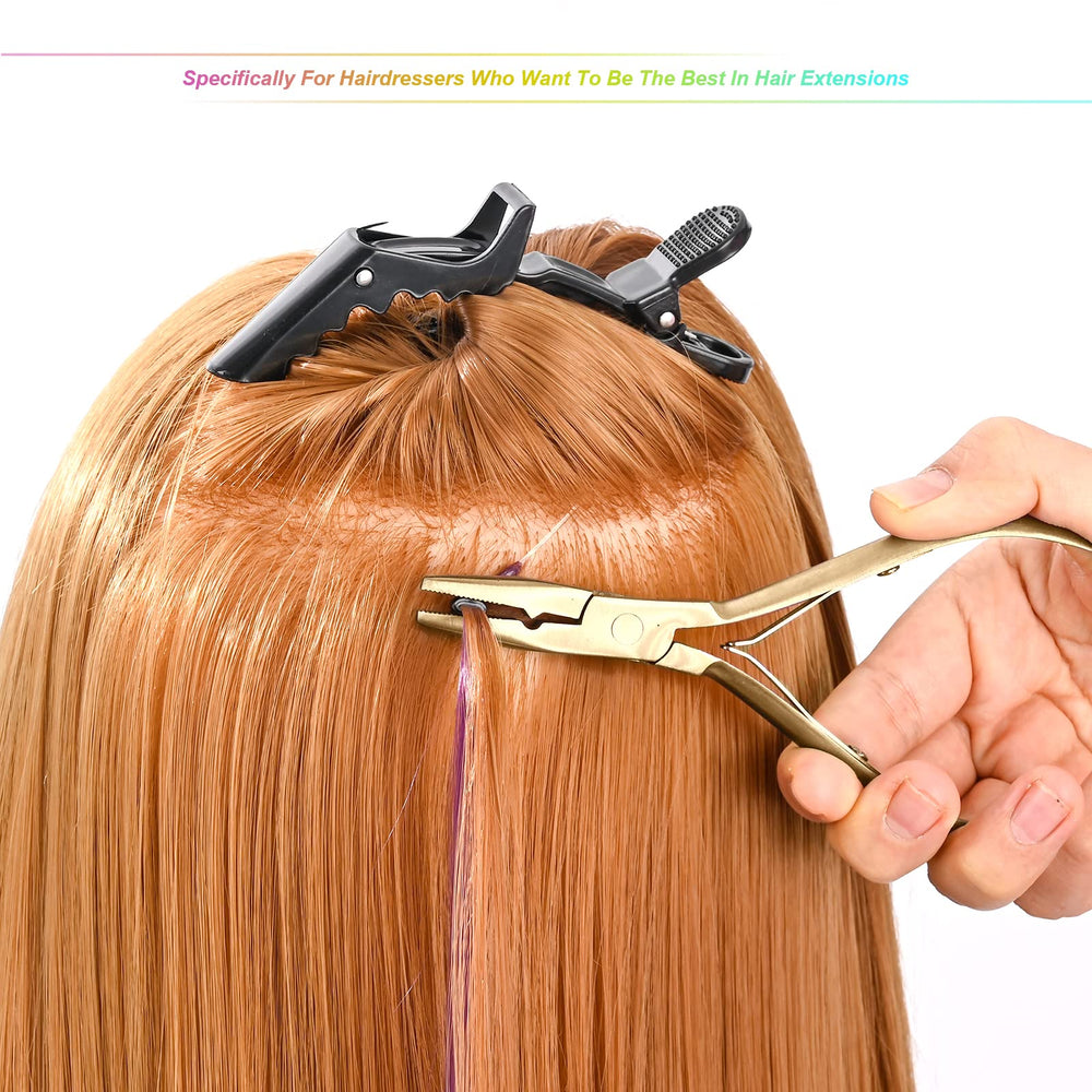 EHDIS hair clips hold sections neatly during styling and washing